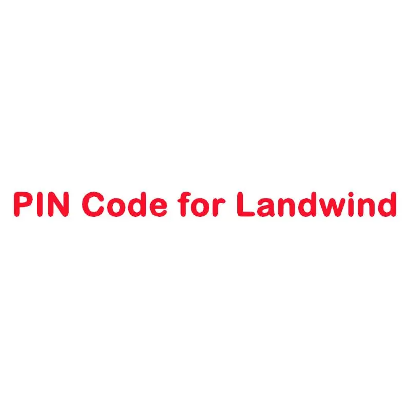 Pin Code Calculation Service For Landwind 1