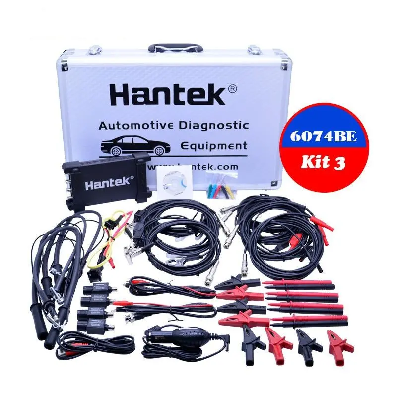 (Package Iii) Hantek 6074Be Usb Automotive Diagnostic Oscilloscope 70Mhz 4 Channel Over  80 Types Of Measurement Function 1