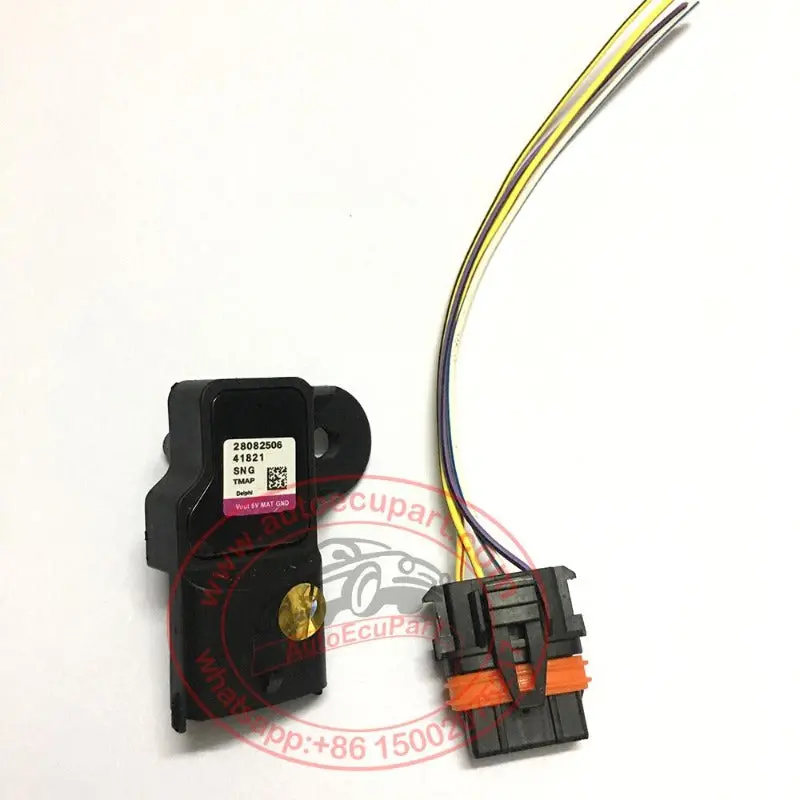 Original New Delphi Map Sensor 28082506 Intake Manifold Absolute Pressure Sender For Keyton Geely Byd Chery Dfsk, Jac J2 J3 1