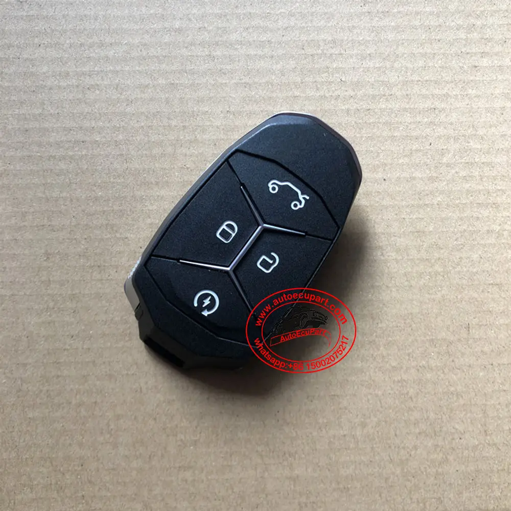 Proximity Smart Key 433Mhz Fsk 8A Chip 4 Button For Geely Lynk&Co 1