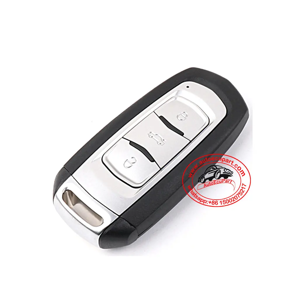 Proximity Smart Key 433Mhz Id46 Chip 3 Button For Geely Gleagle Ec7 1