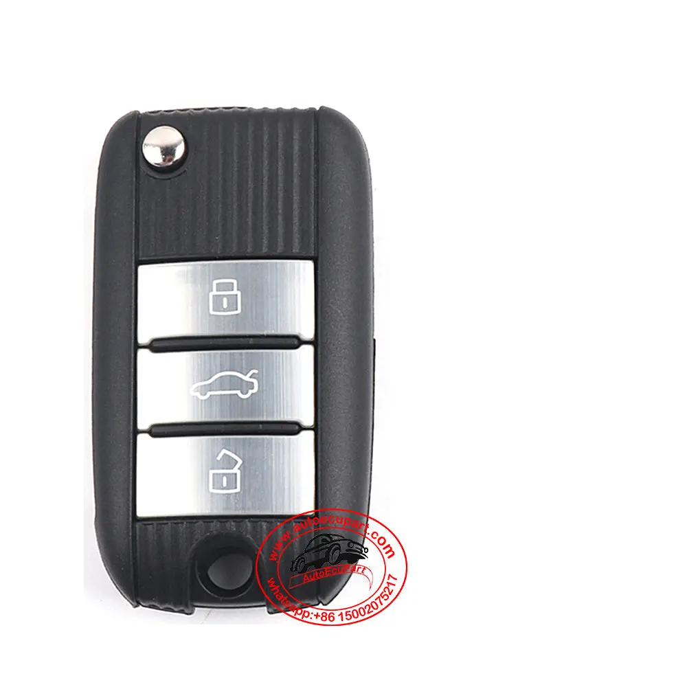 Flip Remote Key 433Mhz Id47 3 Button For Mg5 Zs 2015-2019, Smart 10959974 (10959974-Skyp), No-Smart 10234136 (10947244-Sbkp) 1