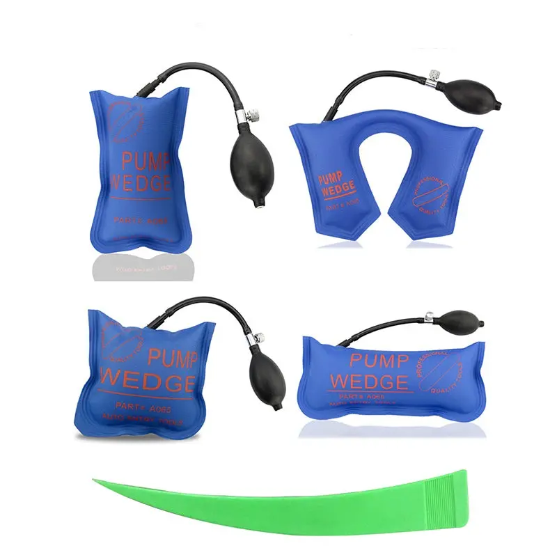 Pump Wedge Locksmith Airbag Lock Pick Open Car Door Hand Tool Window Repair With Durable Nylon Wedge Crowbar 5