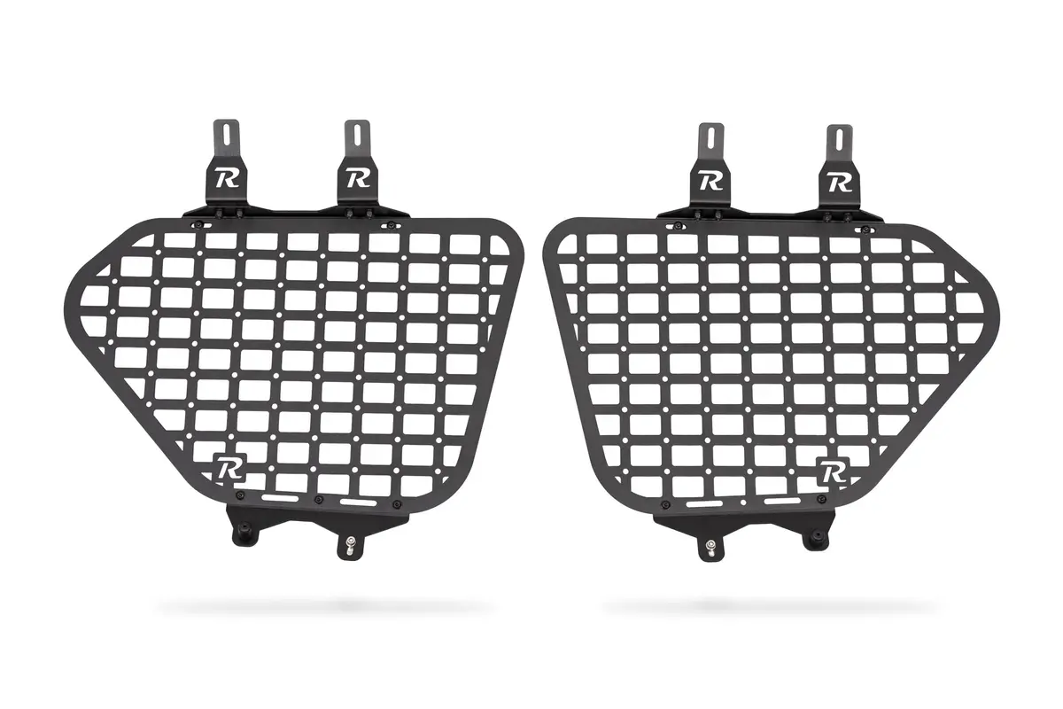 Rago Fabrication Lexus Gx460 Interior Rear Window Molle Storage Panels 1