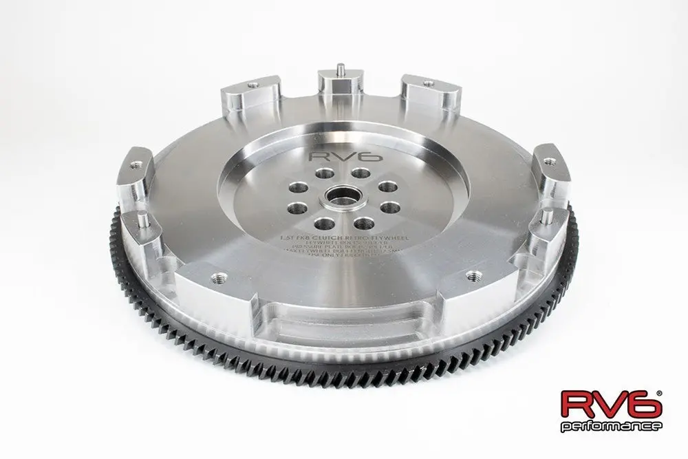 Rv6 Performance 16-21 Civic 1.5T Retro Flywheel For Fk8 Clutch 1