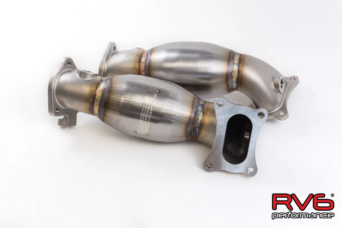 Rv6 Performance 12+ J-Series V6 High Flow Cat Precat 1