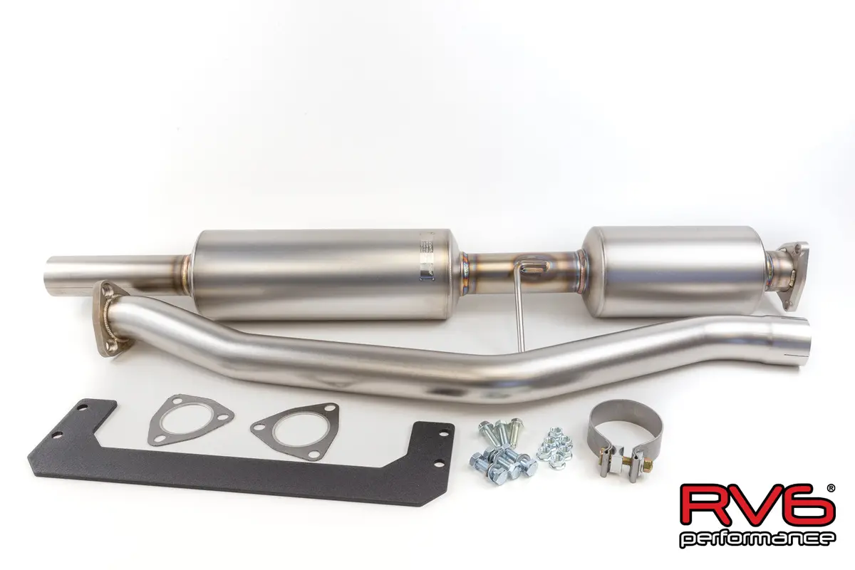 Rv6 Performance 13-17 Accord V6 Double Resonated Midpipe 1