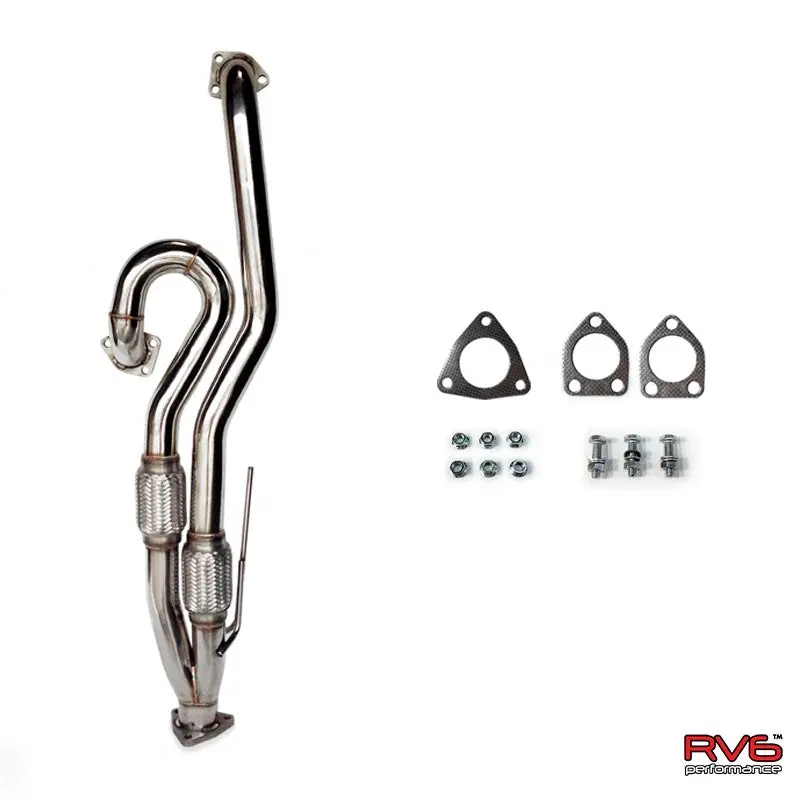 Rv6 Performance 03-07 Accord V6/04-08 Tl Long Tube J-Pipe 1