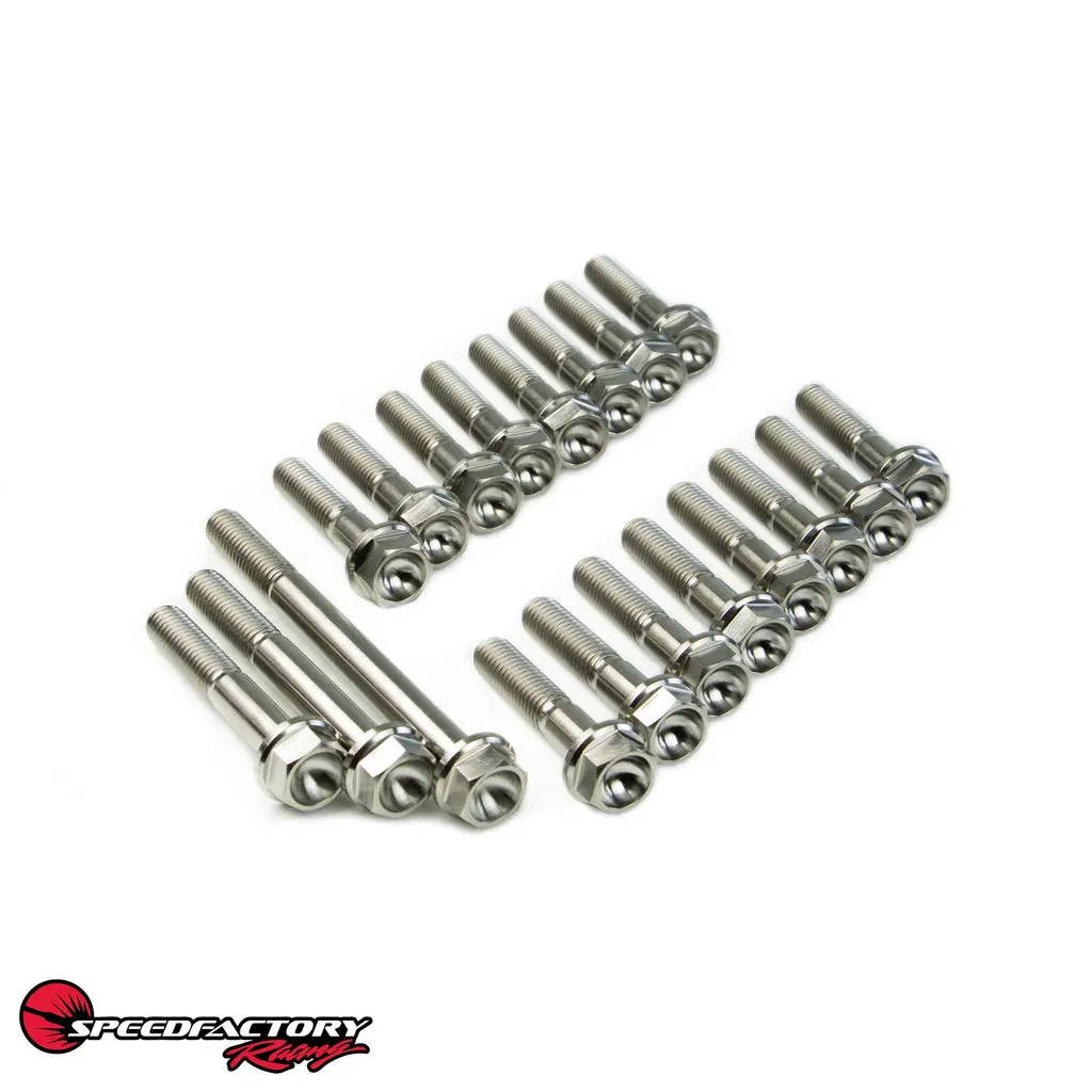 Speedfactory Titanium Transmission Case Bolt Kit – Honda/Acura 6