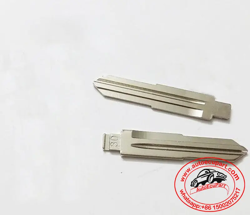 #30 Replacement  Flip Remote Key Blade For Brilliance Chery Cross 1