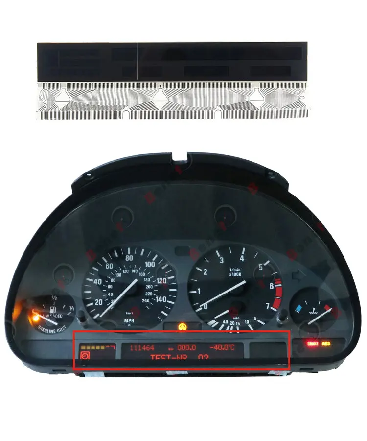 Ribbon Cable Repair Dashboard Cluster Lcd Screen For Bmw X5 X6 For Land Rover 2003-2005 1