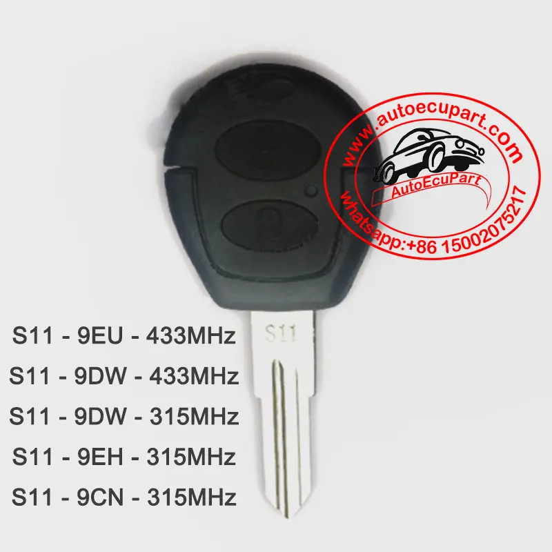 Remote Key For Chery Qq 433Mhz / 315Mhz S11 Blade 1