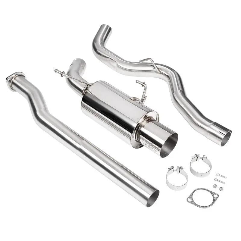 Dc Sports Catback Single Canister Exhaust (15-21 Subaru Wrx/Sti) 1