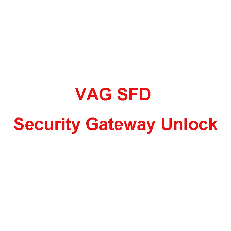Vag Sfd Security Gateway Unlock One-Time Token For Vw Audi Skoda Seat Porsche 1