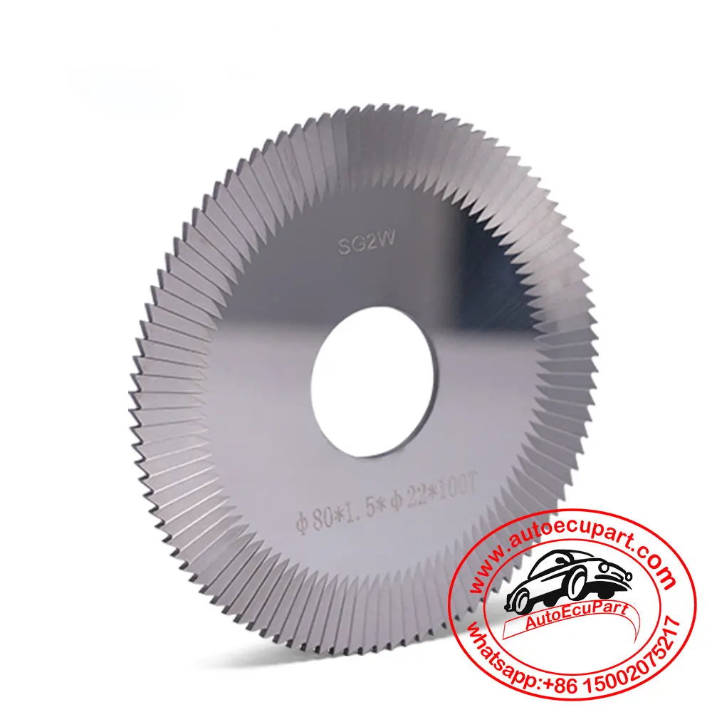 Sg2w 80*1.5*22Mm*100T Carbide Tungsten Steel Cutter Saw Blade For Slica ,Opera, Technica Key Cutting  Machine 2