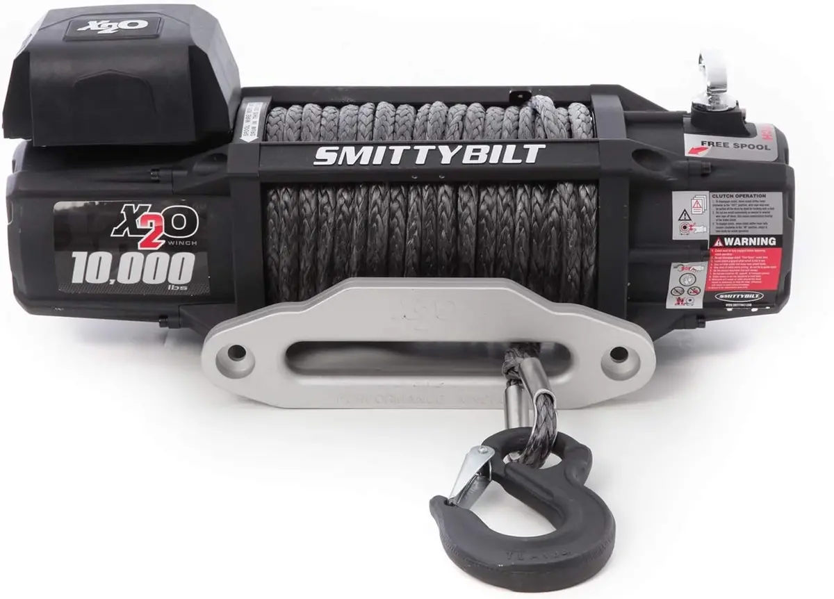 Smittybilt X2o Gen2 10K Waterproof Wireless Winch (Synthetic Rope) 1