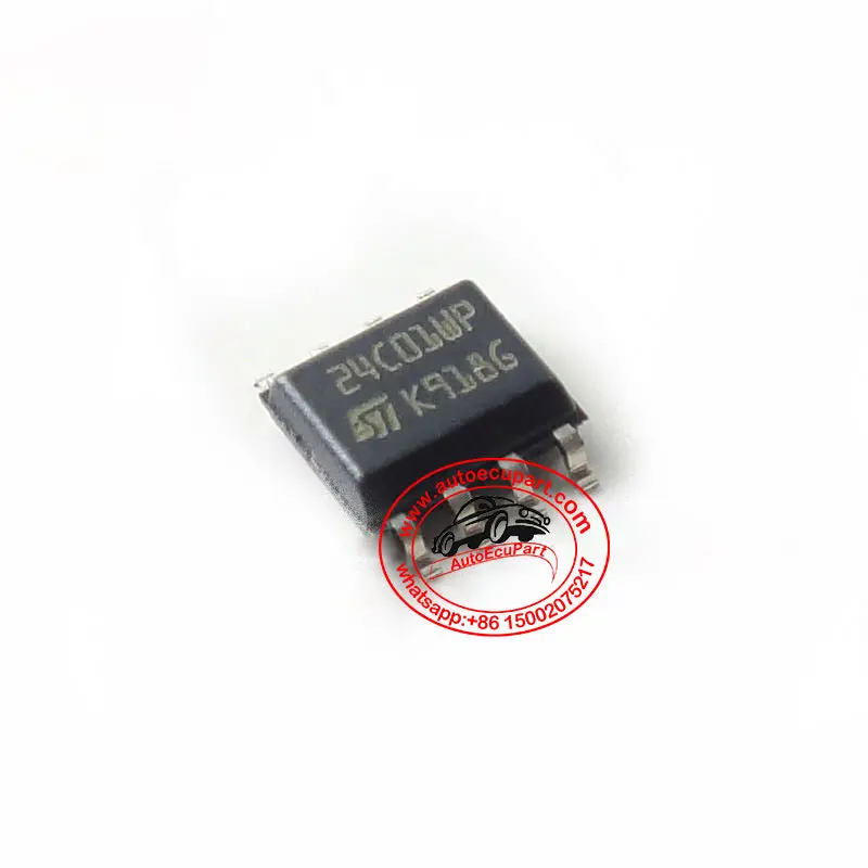 5Pcs 24Cxx Series Sop8 Memory Eprom Auto Ecu Component Ic Original New 24C01 24C02 24C04 Wp 1