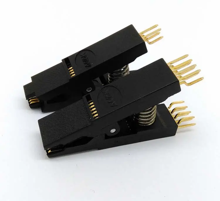 Sop8 Sop16 Bent Test Clip Bios Ic Clamp Pin Pitch 1.27Mm 1