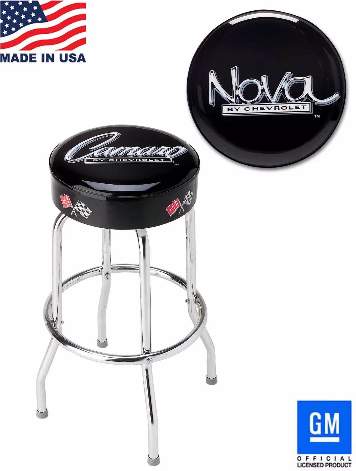 Nova Bar Stool For Counter Or Shop - 18" 24" Or 30" Height 1
