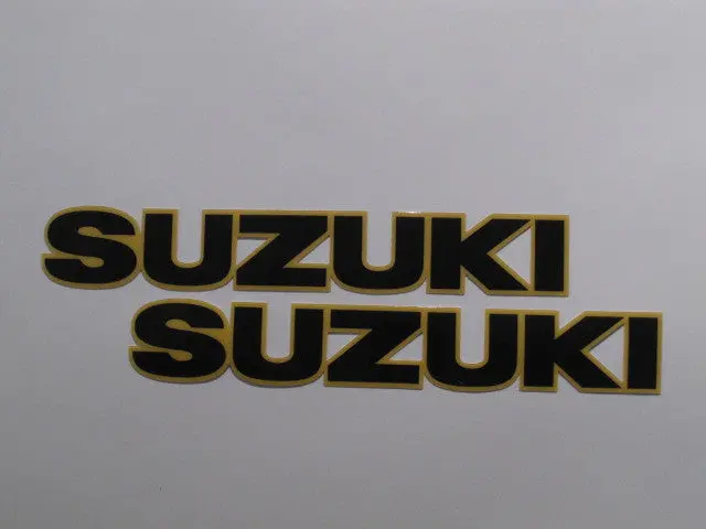 Suzuki, 1976-78, Rm 125/250/370, Tank Decals, Reproduction 1
