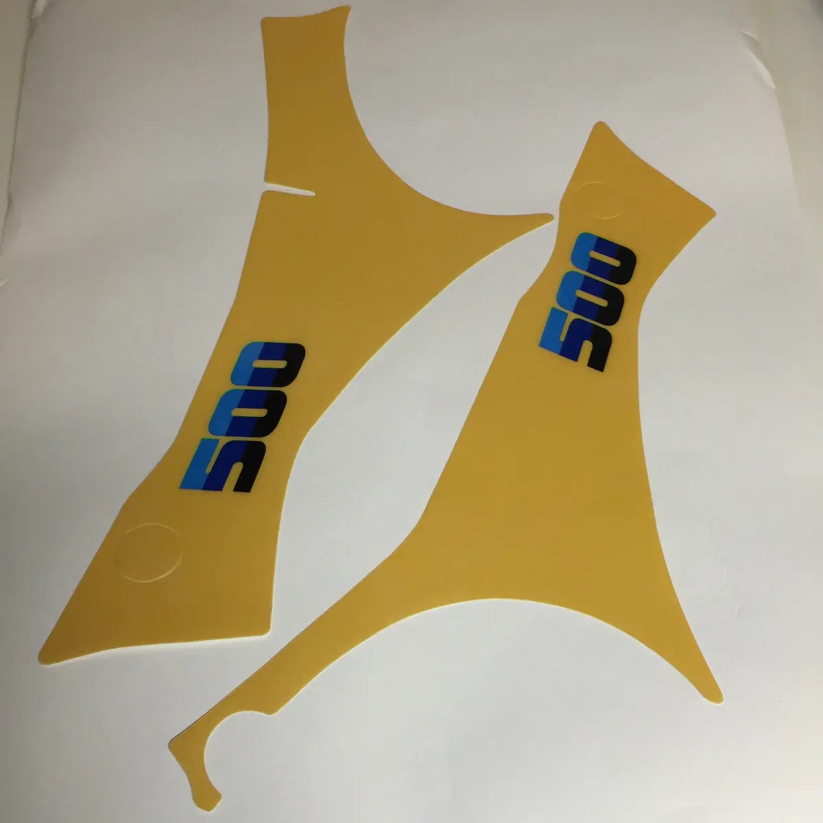 Suzuki, 1983, Rm 500, Side Panel Decals, Reproduction 1