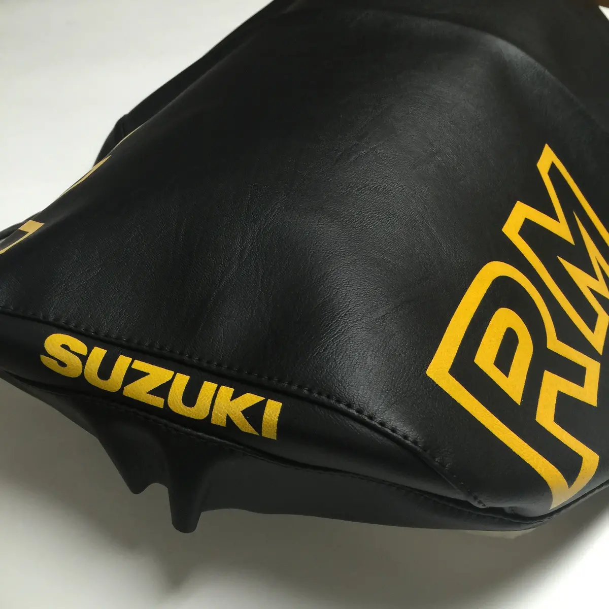 Suzuki, 1983, Rm 125/250/500, Black Seat Cover (Also Fits 1981-82 Rm) 1