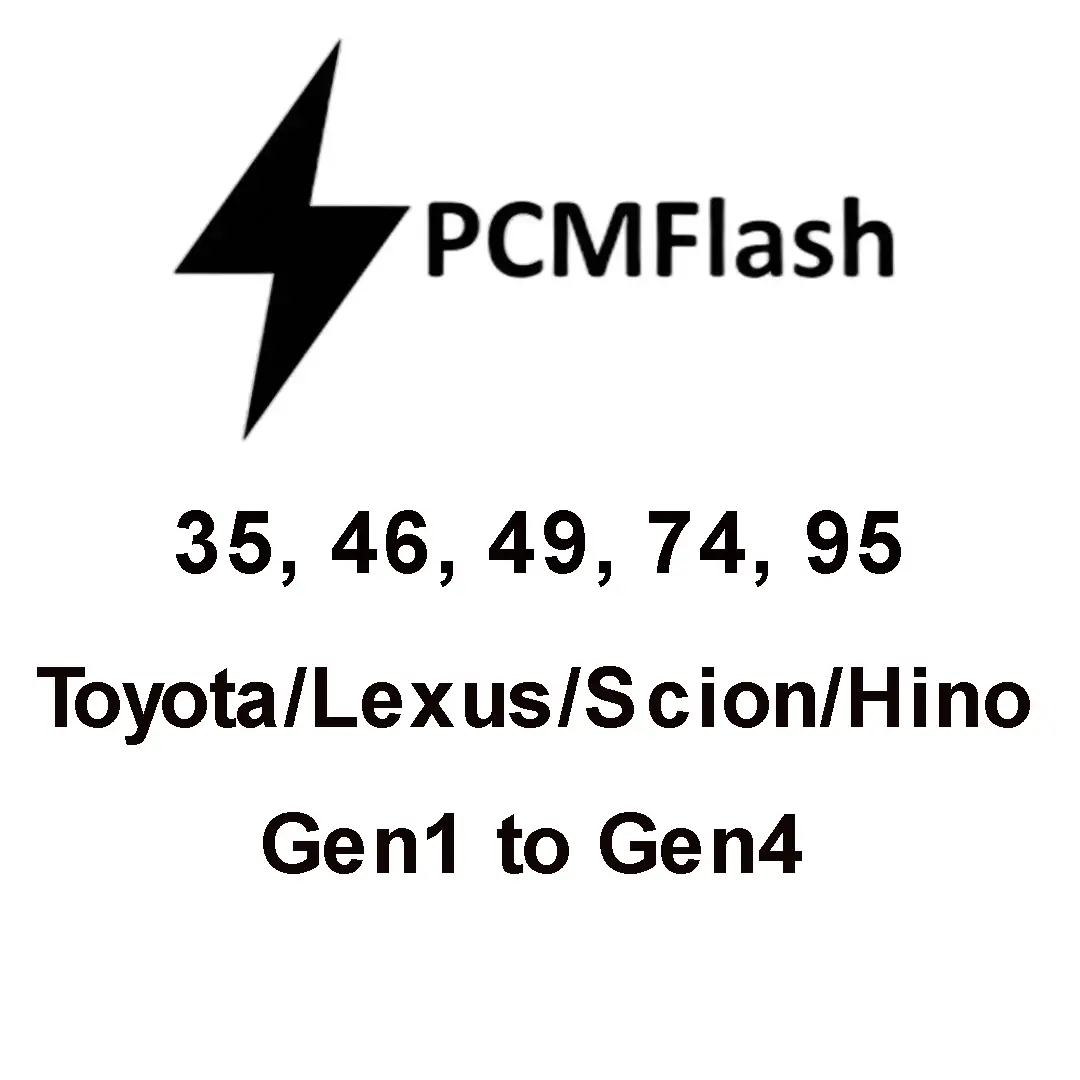 Pcmflash Software For Toyota/Lexus/Scion/Hino Gen1 To Gen4 1