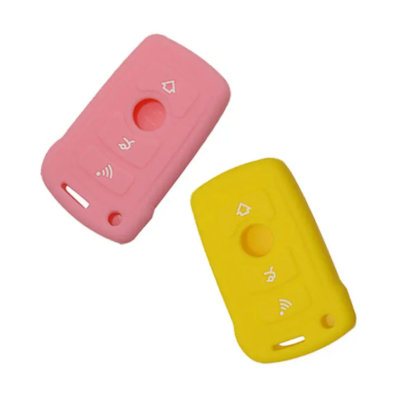 Silicone Cover For 3 Buttons Bmw Car Keys - 5 Pieces 2
