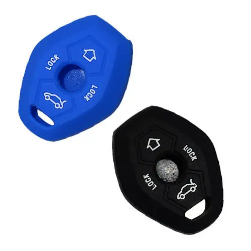 Silicone Cover For 4 Buttons Old Bmw X5 Car Keys - 5 Pieces 2