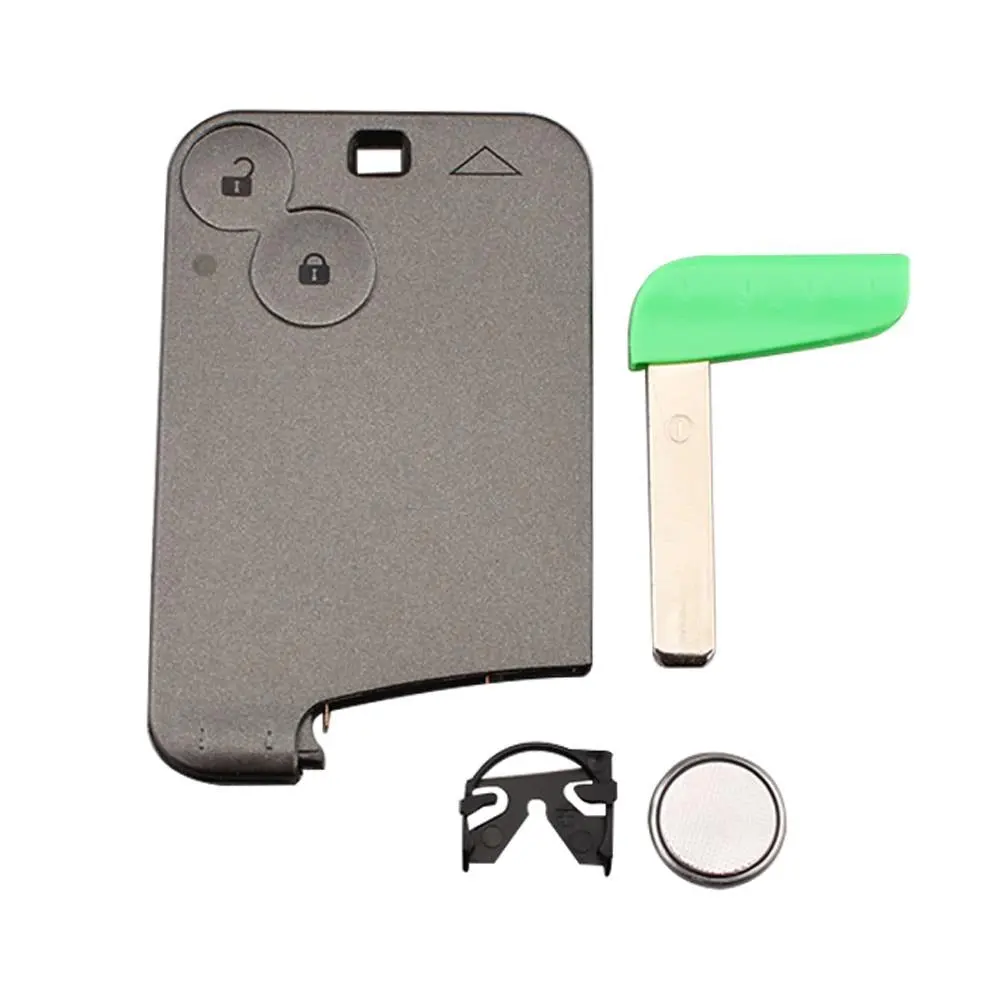 Smart Key Card For Renault Laguna Espace Vel-Satis 433Mhz Pcf7947 Chip Id46 2 Buttons Remote Car Key 1