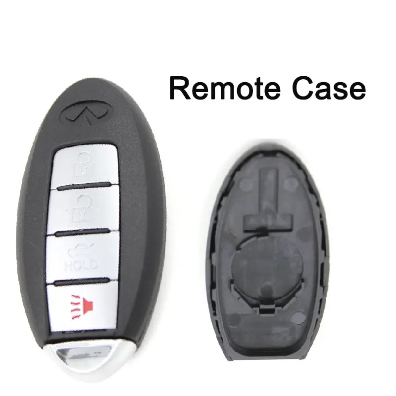 2X Smart Remote Key Shell Case For Infiniti G37 4 Button 1