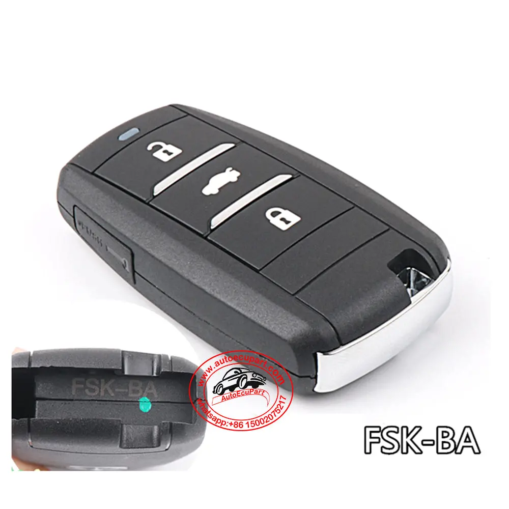 Genuine 3608030-M01-Ba Smart Key 433Mhz Fsk-Ba 8A Chip 3 Button For Changan Cs15 Cs35 Cs75 1