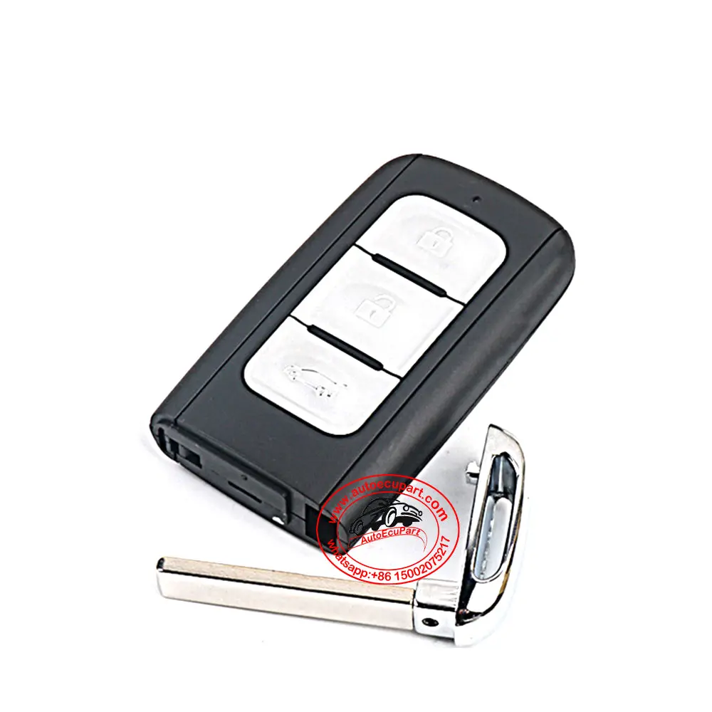Proximity Smart Key 433Mhz Id47 3 Button For Dongfeng Dfsk Glory 580 1