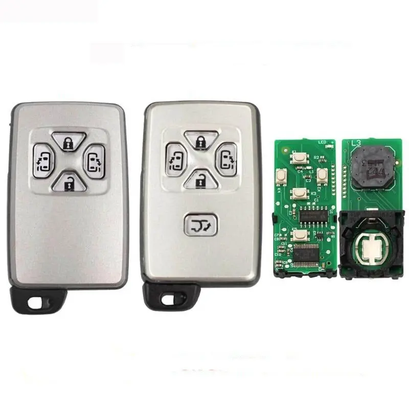Smart Keyless Go Remote Key Fob Fsk 312Mhz Id71 Chip For Toyota Alphard Estima Vellfire Board 271451-0500 1