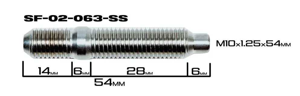 Speedfactory Stainless Steel Exhaust Manifold Stud Kit – Honda K-Series 1