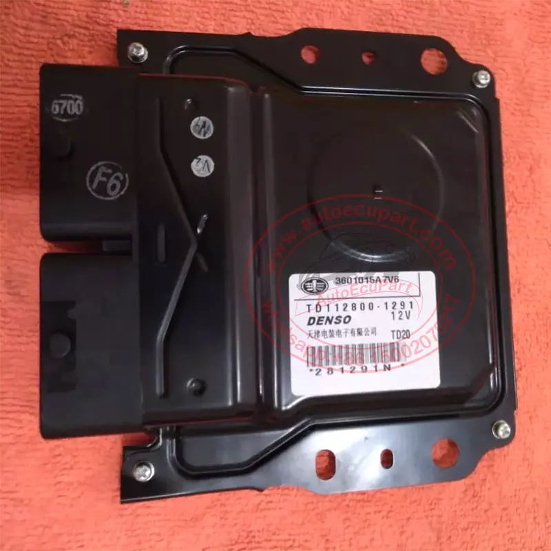 Td112800-1291 3601015A7v6 Original New Denso Td20 12V Ecu For Faw T80 Engine Computer 1