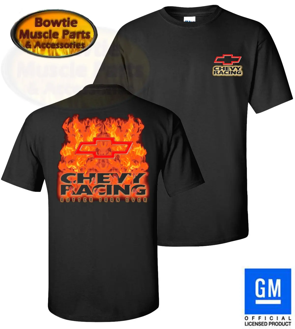 Chevy Racing Hotter Than Ever Monte Carlo Camaro Nova Chevelle Nascar T-Shirt 1