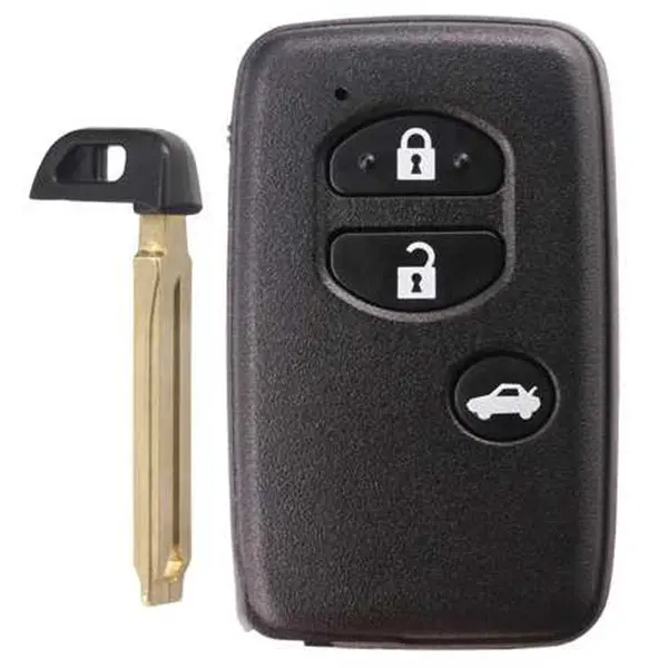 [Toy] 3 Button Fsk314.3Mhz Smart Remote Key (Car) / 5290 / 74 Chip / Toy48 / Black / Concave (For Crown, Overbearing) 1