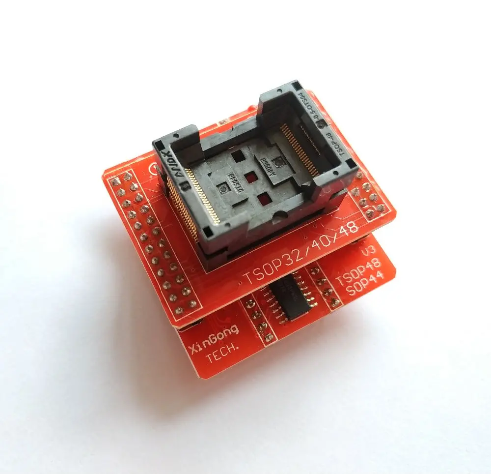 Tsop32 Tsop40 Tsop48 Adapter + Tsop48/Sop44 V3 Socket For Minipro Tl866 Tl866a Tl866cs Tl866ii Plus Universal Programmer 1