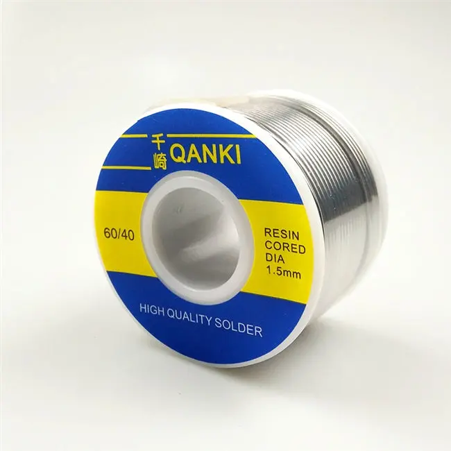 Tin Lead Resin Cored Dia Solder Wire Qanki Sn60pb40 0.3Mm-2.0Mm 0.25Kg 1