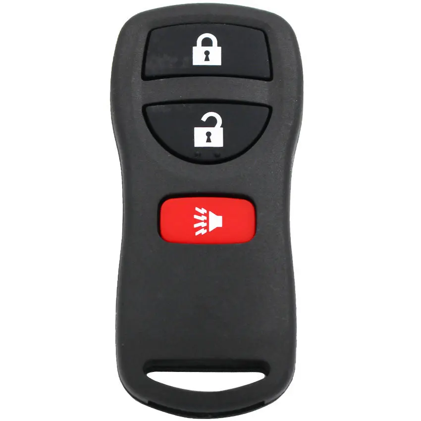 10Pcs Transmitter Fob Remote Key Case Shell For Nissan Armada Frontier Murano Pathfinder Quest Titan Xterra 3 Button 1
