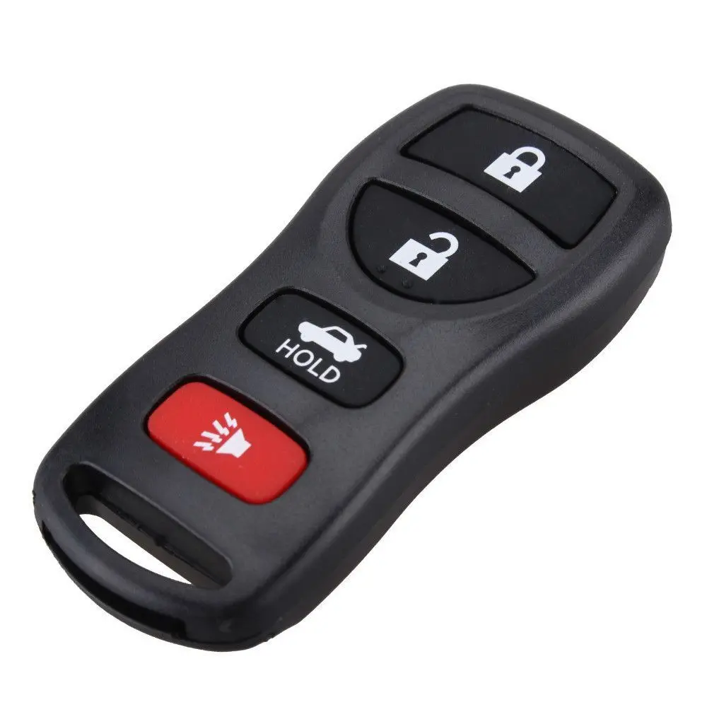 Transmitter Fob Remote Key Case Shell For Nissan Sentra Armada 350Z 4 Button 1