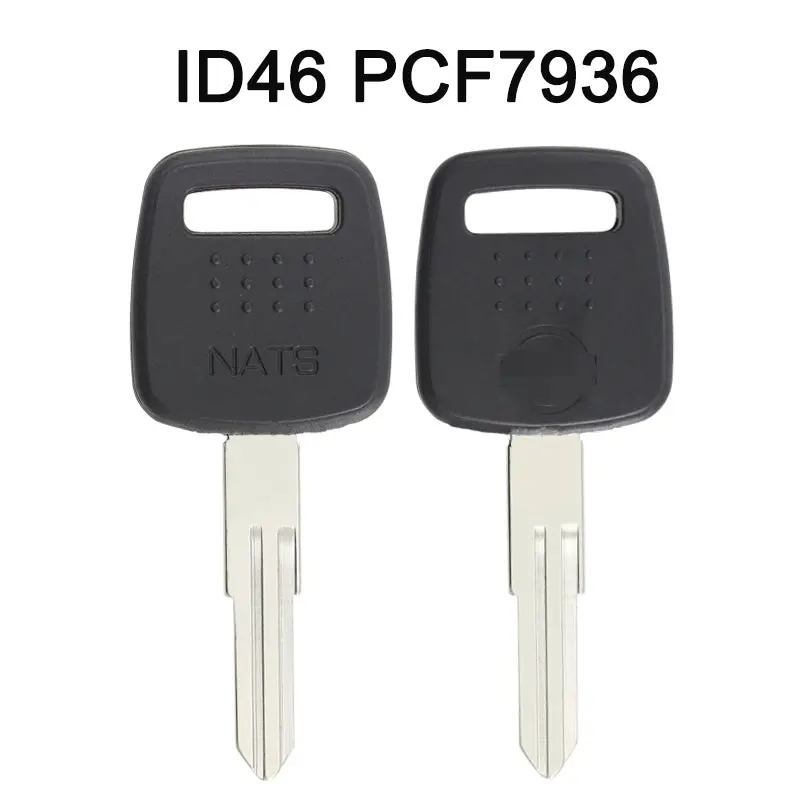 2Pcs Transponder Key Id46 Pcf7936 Chip For Nissan Nsn11 1