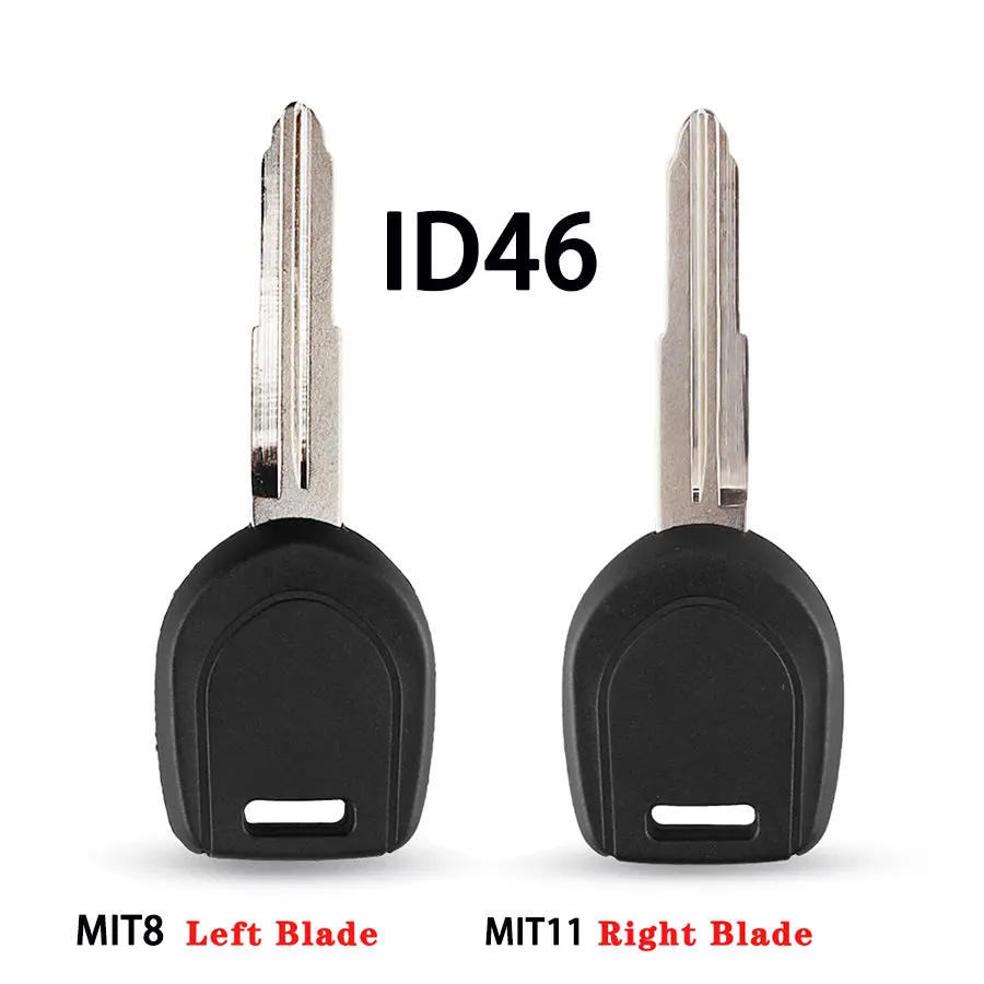 Transponder Key Id46 For Mitsubishi Colt Lancer Mirage Pajero Mit8 Mit11 Blade 1