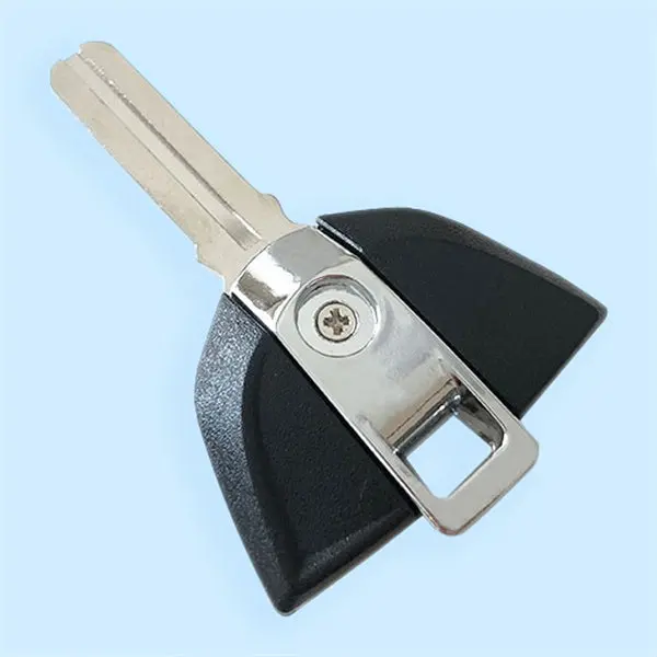 Transponder Key Shell Laser Blade For Bmw Motorbike Black - Pack Of 5 1