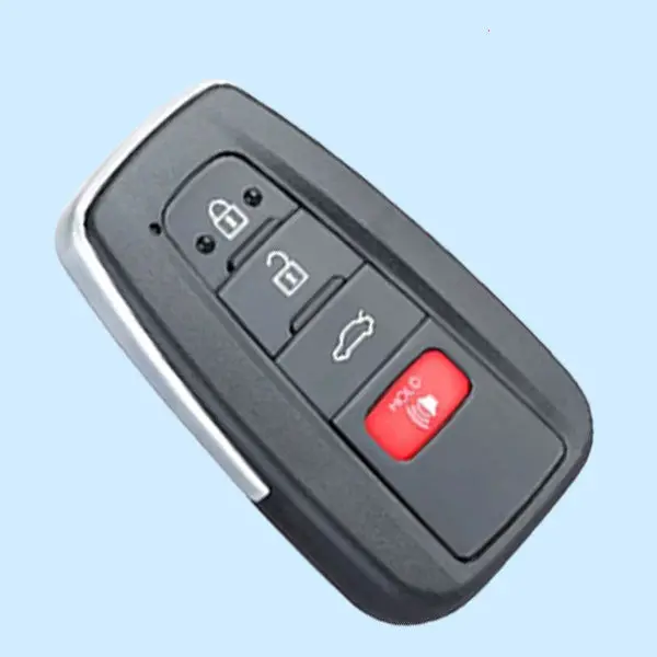 ( Type 7 ) 3+1 Buttons Smart Key Shell For Toyota - Pack Of 5 1