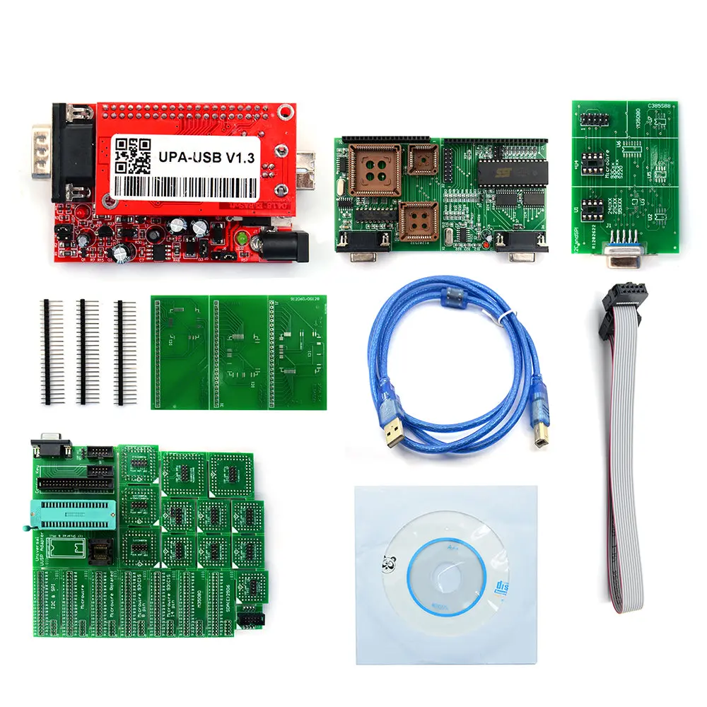 Uupa Usb V1.3 Upa Programmer Include 24Pcs Aadaptors With Nec Tms Adapter 1