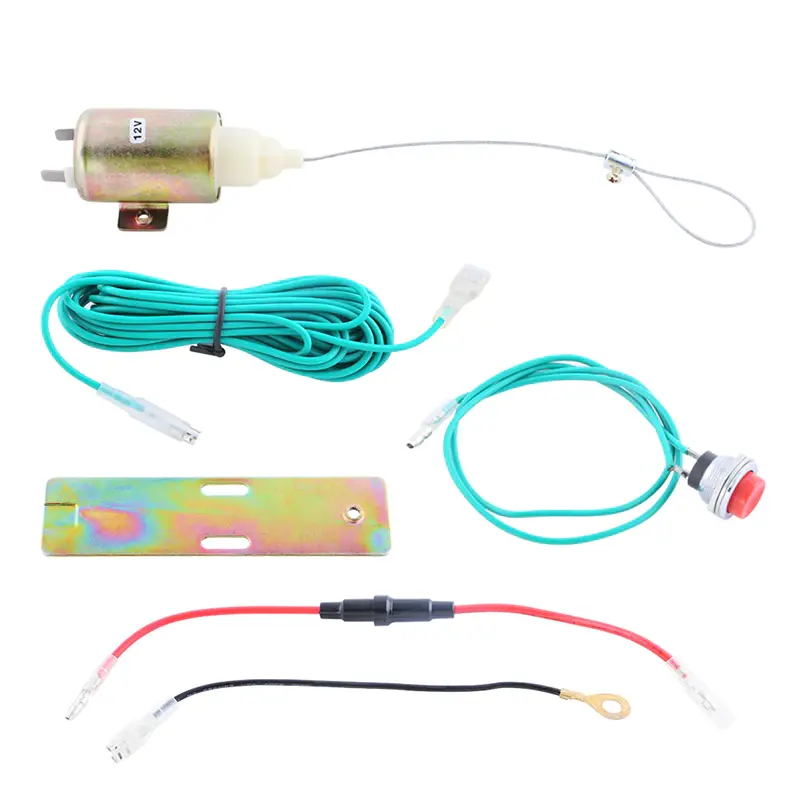 Universal 12V Trunk Release Solenoid Kit For Releasing Car Trunk Boot Opener 1