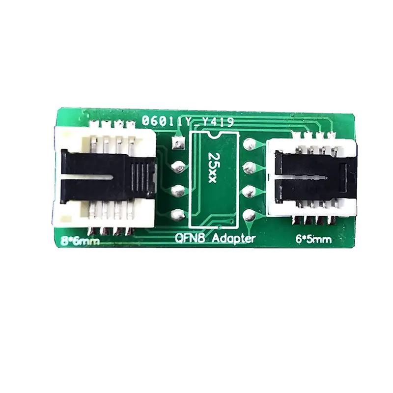 Universal Qfn8 Wson8 Mlf8 Mlp8 Dfn8 To Dip8 Socket Adapter For Xgecu T48, Tl866ii Plus, Superpro, Gq-4X Programmers 1