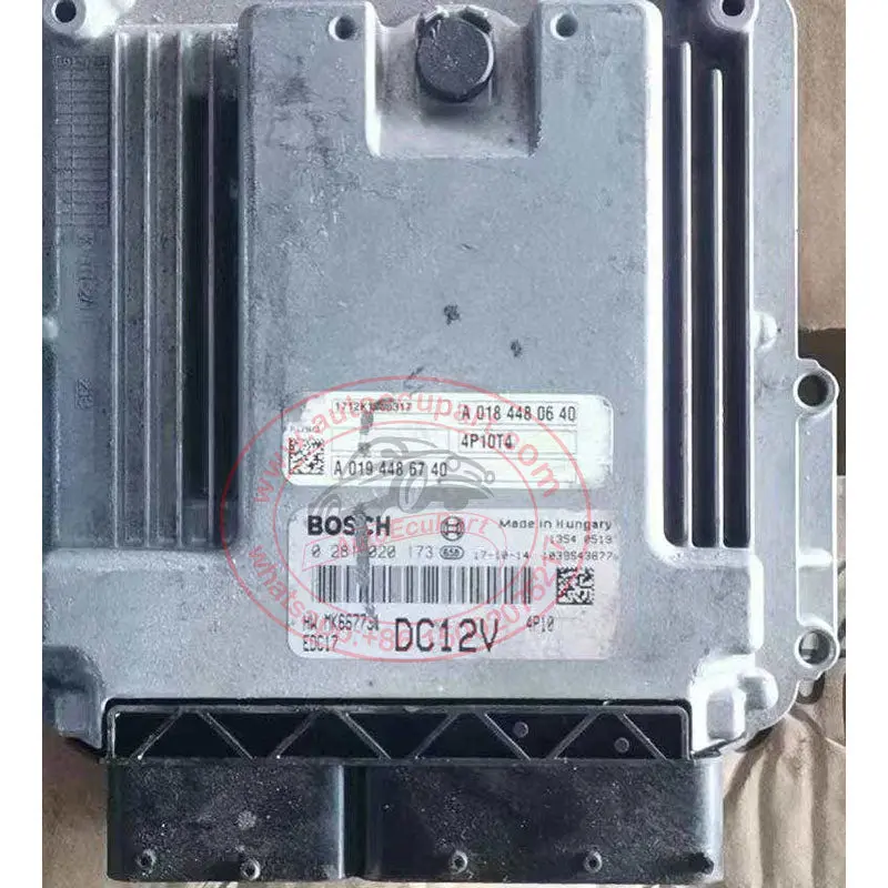 Used 0281020173 A0134481740 Ecu Edc17 Dc12v For Mitsubishi Fuso,  Canter Ecm Electronic Control Unit (0 281 020 173) 1